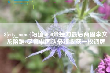 垦利短道5000米接力最后两圈李文龙陪跑-尽管中国队最终收获一枚铜牌