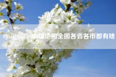 垦利中国地图全图各省各市都有啥