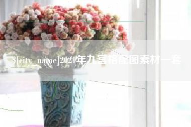 垦利2021年九宫格配图素材一套