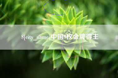 垦利中国9枚金牌得主