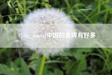 垦利中国的金牌有好多