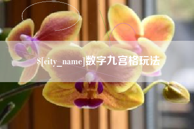 垦利数字九宫格玩法