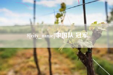 垦利中国队 冠军