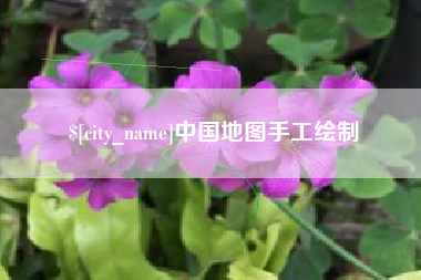 垦利中国地图手工绘制
