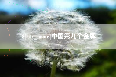 垦利中国第九个金牌