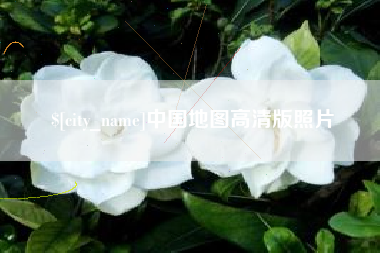 垦利中国地图高清版照片