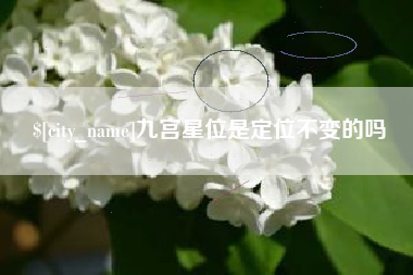 垦利九宫星位是定位不变的吗