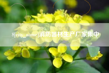 垦利消防器材生产厂家集中