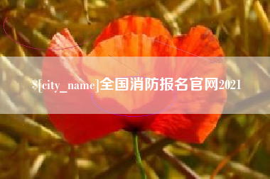 垦利全国消防报名官网2021