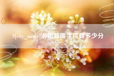 垦利消防救援学院要多少分